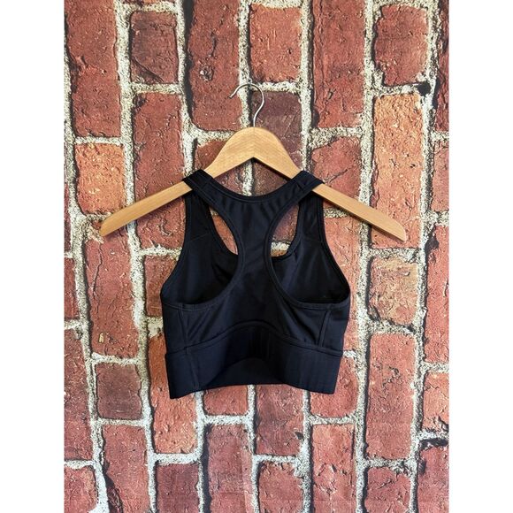 Nike Sportswear Womens Black Athletic Sports Bra Size Small Dri-Fit - Picture 2 of 3